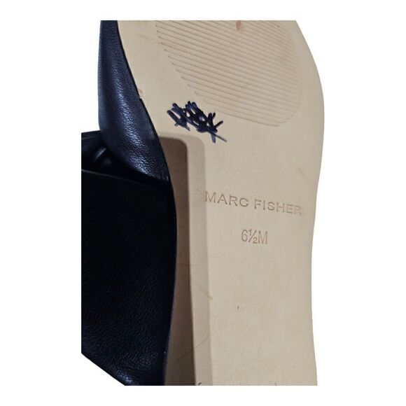 MARC FISHER "Satera" Black Mules - Size 6 1/2 - Picture 7 of 7